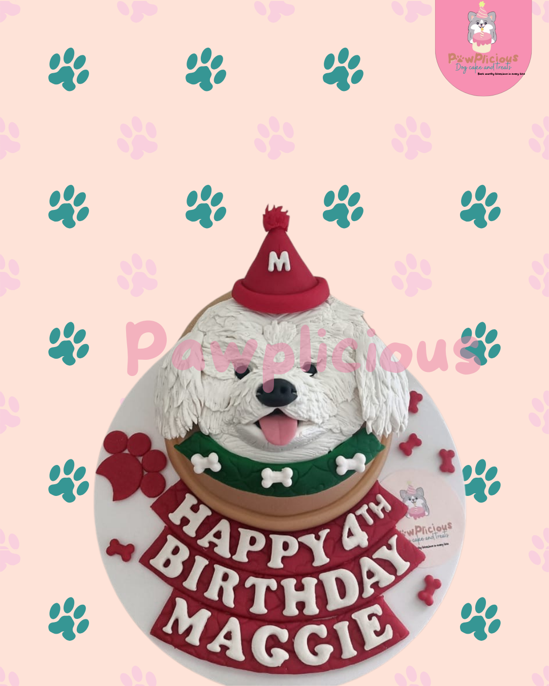 Bark-Tastic Cake